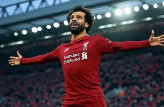 Król Egiptu królem Premier League - Salah przebija rekord Aguero