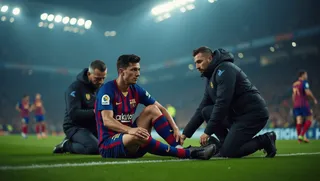 Lewandowski opuścił boisko z kontuzją w meczu z Celtą Vigo