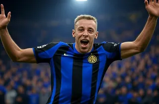 Szalona radość Frattesiego po zwycięskim golu z Barceloną! "Myślałem, że zemdleję!"