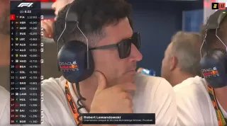 Barcelona zapomniana - Lewandowski przedstawiony tylko jako bohater Bundesligi na F1