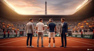Djokovic, Federer i Murray oddają hołd Nadalowi na specjalnej ceremonii Roland Garros