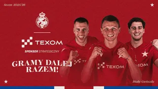 TEXOM nadal będzie wspierało Wisłę Kraków