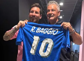Wielki gest włoskiej ikony. Roberto Baggio sprawił, że Messi poczuł się jak dziecko