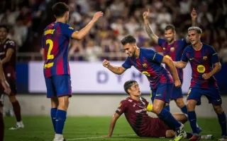 Lewandowski asystuje, Bardghji strzela - udany debiut szwedzkiego talentu w Barcelonie