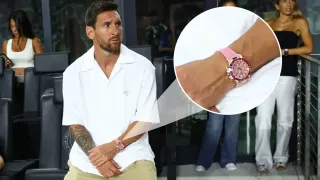Różowy Rolex wart 2 miliony dolarów - tak Messi spędził czas podczas przymusowej przerwy