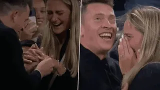 Oświadczyny zatrzymały mecz Sabalenki. Jej reakcja mówi wszystko o relacji z partnerem