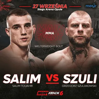 Znane nazwiska z polskiego MMA w walce wieczoru gali MMA Attack 6