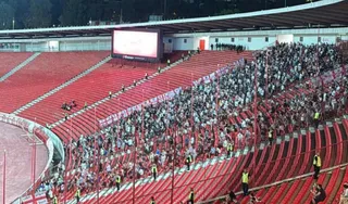 Policja w akcji, dzieci ewakuowane - koszmar na stadionie w Belgradzie podczas meczu z Anglią