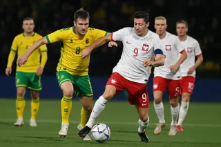 Skrót meczu Litwa - Polska 0:2. Bramki i gole wideo (12.10.25)