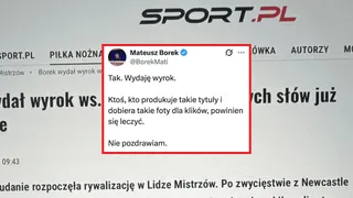 Borek nie wytrzymał. Grzmi po artykule : Powinien się leczyć!