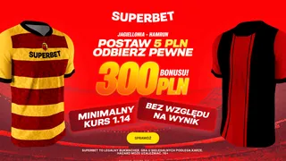 Gwarantowany bonus na Jagiellonia – Hamrun. Jeden krok do odebrania!