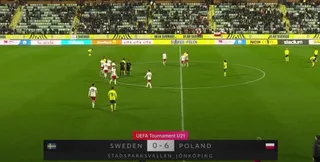 Szwecja U21 – Polska U21: Skrót meczu. Aż 6 goli Biało-Czerwonych!