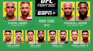UFC Rio: karta walk. Kto wystąpi oprócz Gamrota? Oto lista pojedynków!