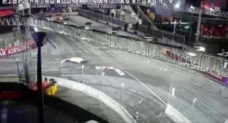 Pomysłowość kibiców nie zna granic. Tak oglądano GP Las Vegas! [WIDEO]