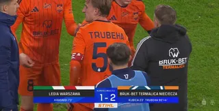 Legia – Nieciecza 1:2 skrót meczu: Akcje, gole, składy | 9.11.2025