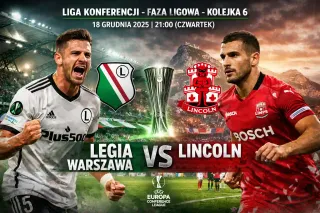 Skrót meczu Legia Warszawa - Lincoln 4:1. Bramki i gole wideo (18.12.2025)