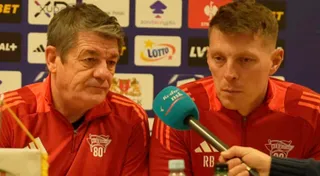 Ryzykowna strategia na Górnik Zabrze? Trener Lechii: Nie chcę meczu w koszykówkę