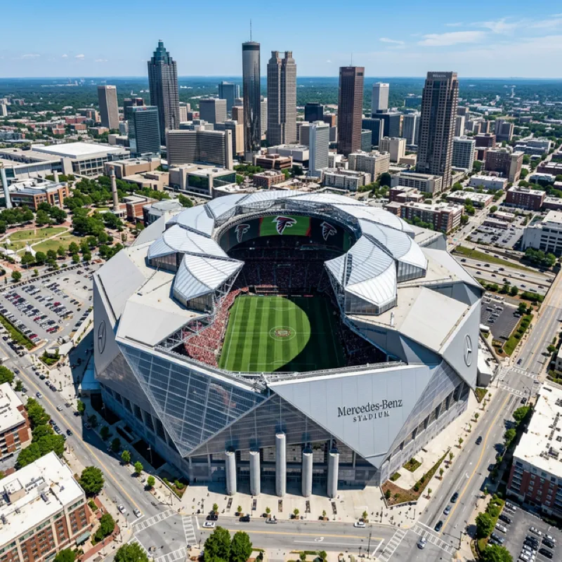 Mercedes-Benz Stadium — stadion Mistrzostw Świata 2026 w Atlanta
