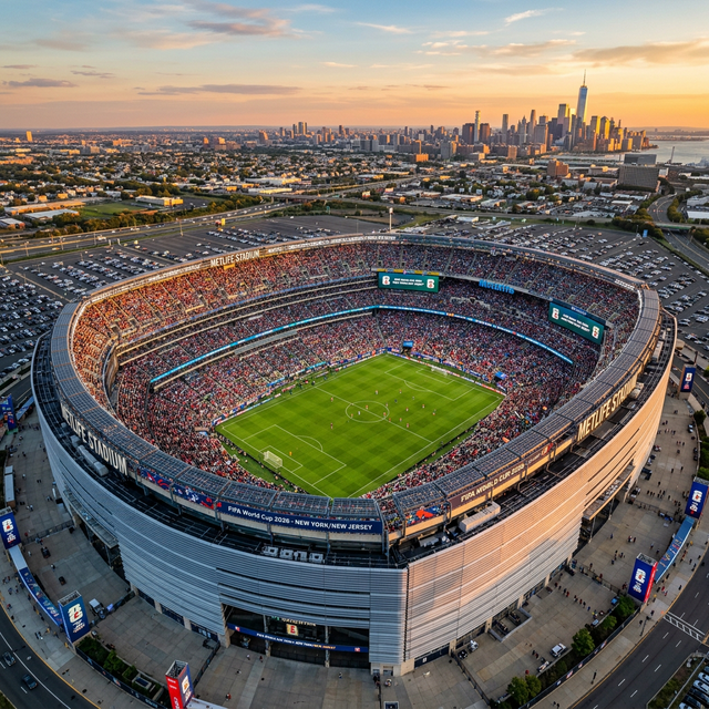 MetLife Stadium — arena finału MŚ 2026