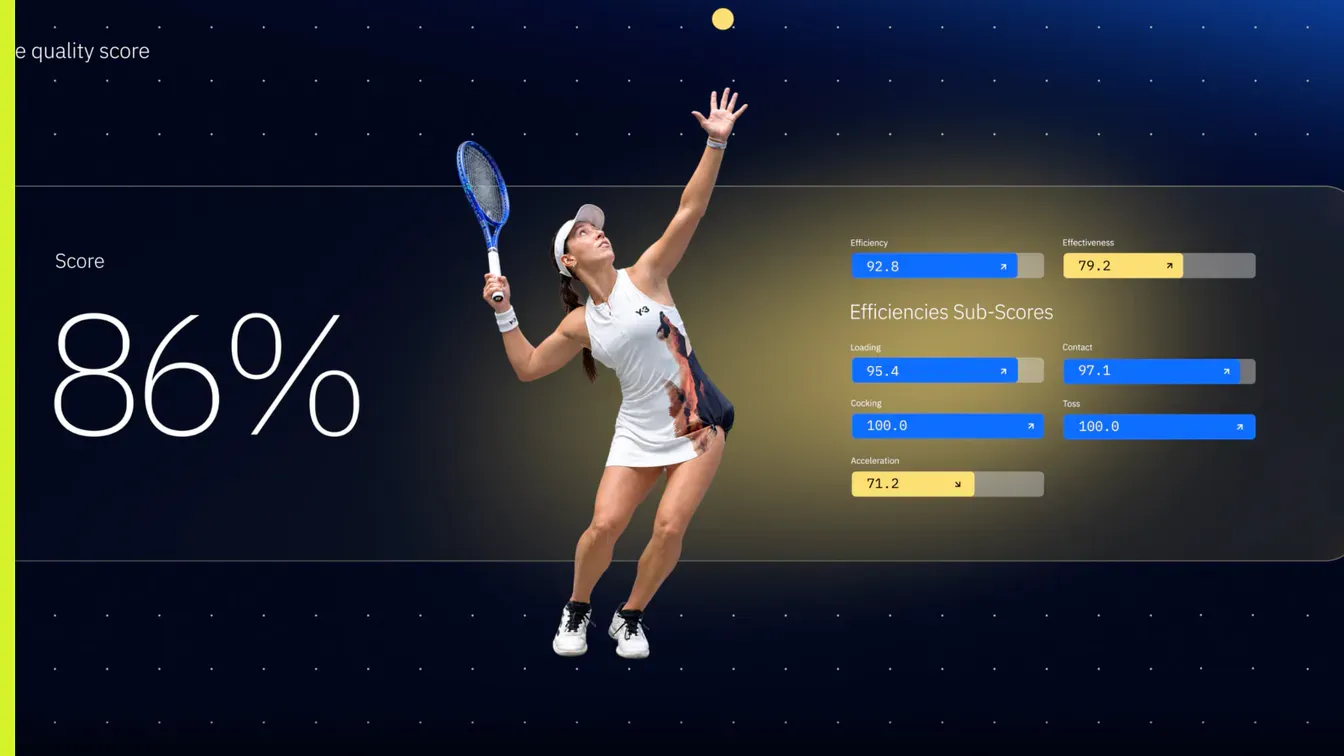 1,2 miliarda punktów danych na US Open. Kibice dostali dostęp do tajnych statystyk