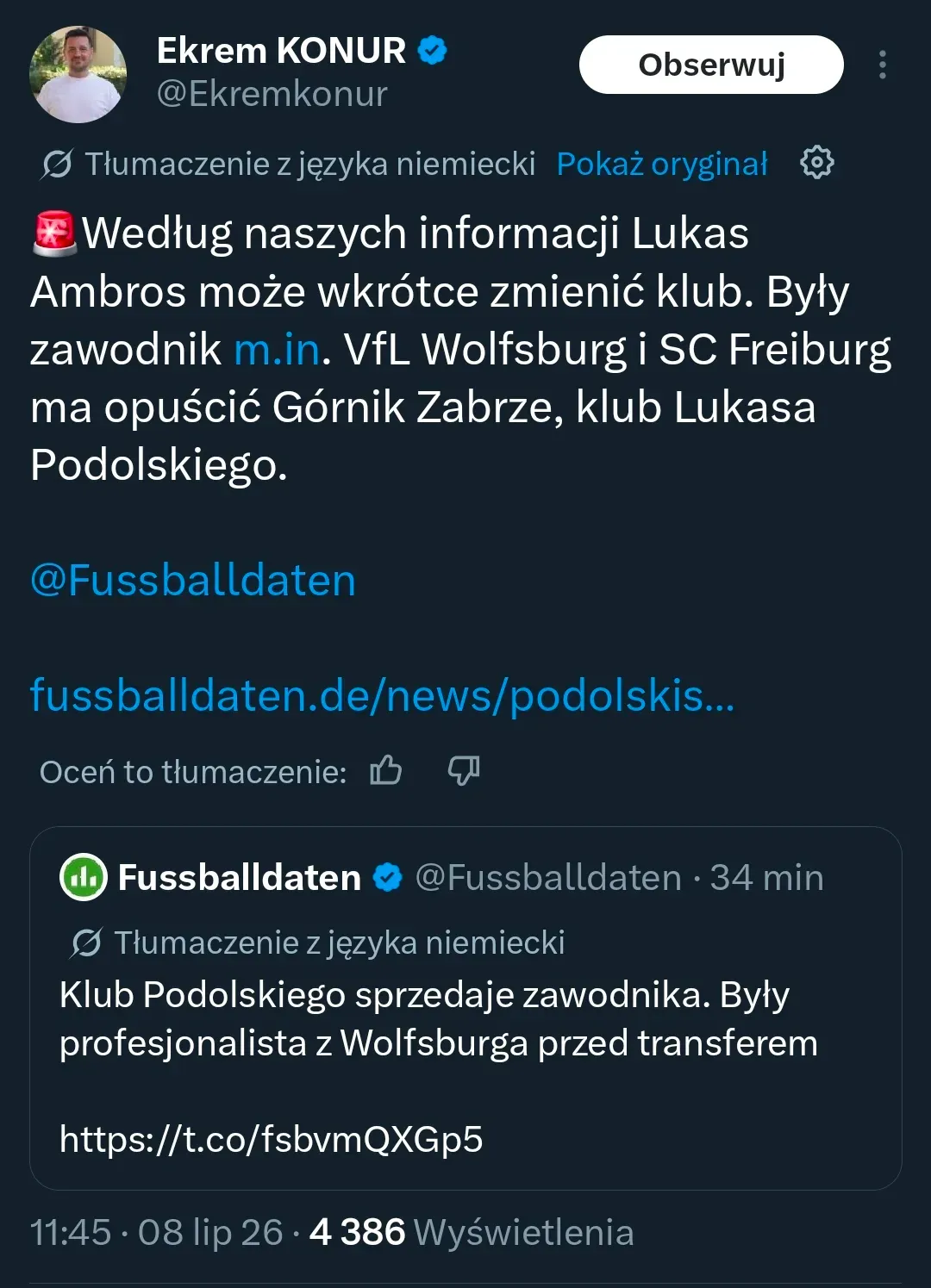 Górnik Zabrze straci wielki talent?! Czeski pomocnik na radarze potentata