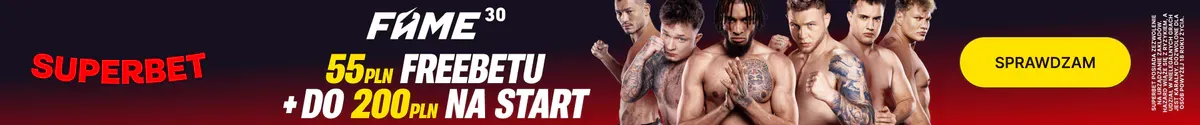 Fame MMA 30: Kursy, typy i karta walk. Kto wygra na jubileuszowej gali 21.03.2026?