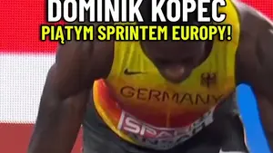 20 lat czekania na występ polskiego sprintera w finale ME i KONIEC. Dominik Kopeć zajął 5. miejsce w finale biegu na 100