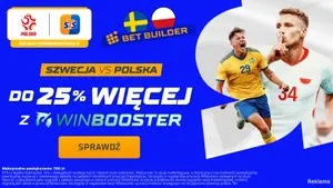 25% wygranych więcej na Szwecja – Polska w STS!