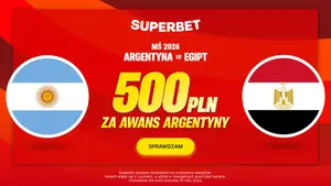 500 PLN bonusu za awans Argentyny w meczu z Egiptem