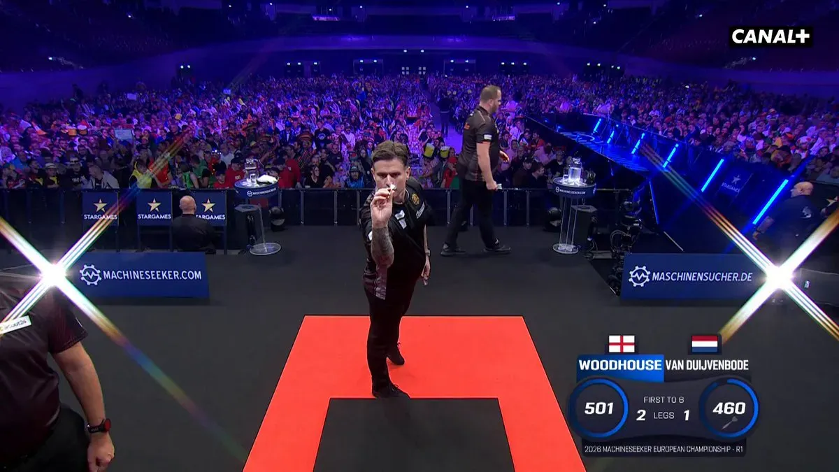9-darter luke'a woodhouse’a! Lepiej mistrzostwa Europy zacząć się nie mogły!