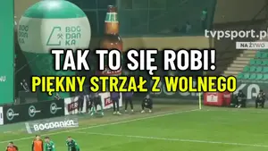 Adam deja. Ten gol z rzutu wolnego zapewnił Górnikowi Łęczna 3 punkty
