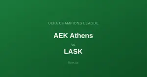 AEK Ateny - LASK: Typy bukmacherskie
