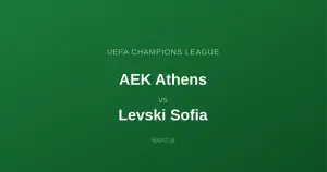 AEK Athens - Levski Sofia: Typy bukmacherskie