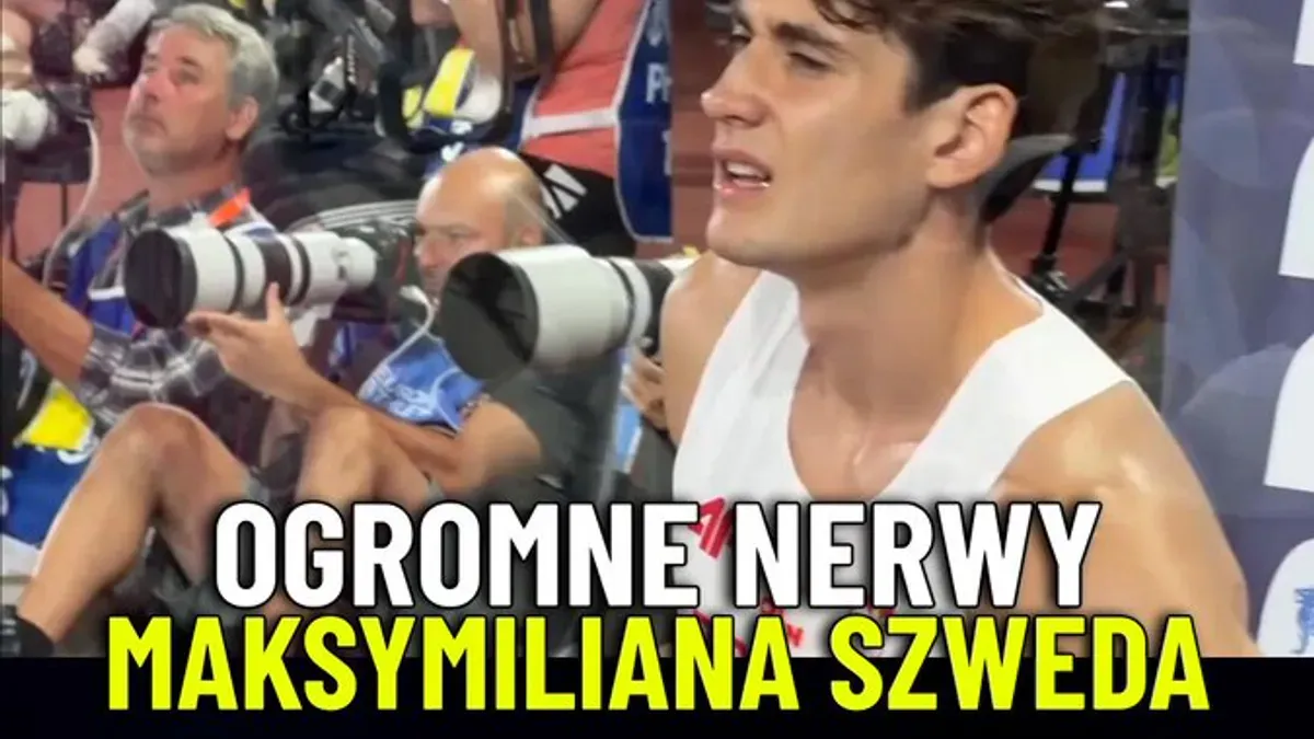 Ajjj były nerwy! Maksymilian Szwed pobiegnie w finale biegu na 400 metrów dzisiaj wieczorem! Oglądaj w TVP Sport i na