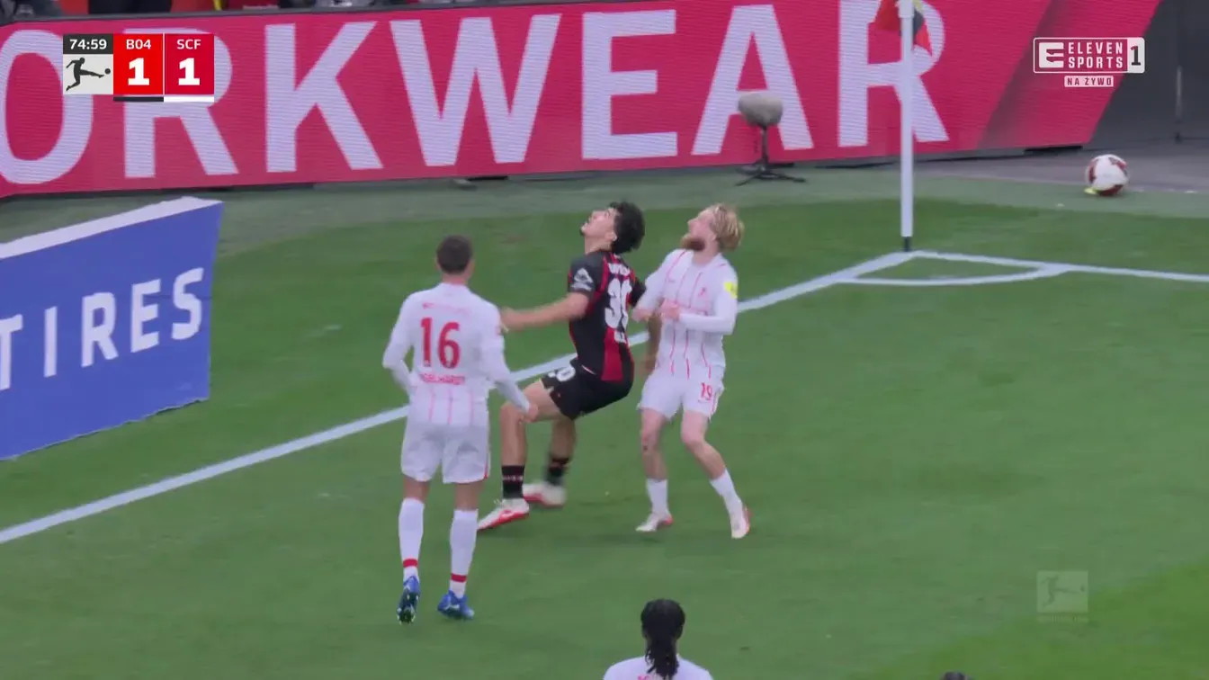 Ale taniec ibrahima mazy! WOW! Poszedł jak po swoje. Uwielbiamy takie akcje! Bayer pokonał Freiburg 2:1