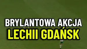 Ależ pograli! Piłka szła jak po sznurku aż do bramki Stali Mielec. Artur Shakh dał prowadzenie Lechii Gdańsk.