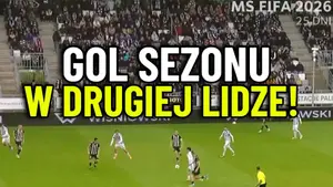 Ależ przyłożył Dominik Frelek z Olimpii Grudziądz! Tego gola TRZEBA zobaczyć! A przy okazji możecie odpalić drugą połowę
