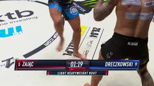 Ależ to zrobił Sergiusz Zając! Specjalista od szybkich skończeń pokonał Michała Dreczkowskiego na XTB KSW 104!