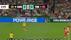 Ależ torpeda! Ależ gol! Ależ wejście Szwecji w mistrzostwa świata! Oglądaj online mecz Szwecja - Tunezja