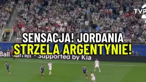 Ależ zaspała obrona Albicelestes! Mousa Tamari wykorzystał chwilę nieuwagi Argentyńczyków i strzelił gola kontaktowego d
