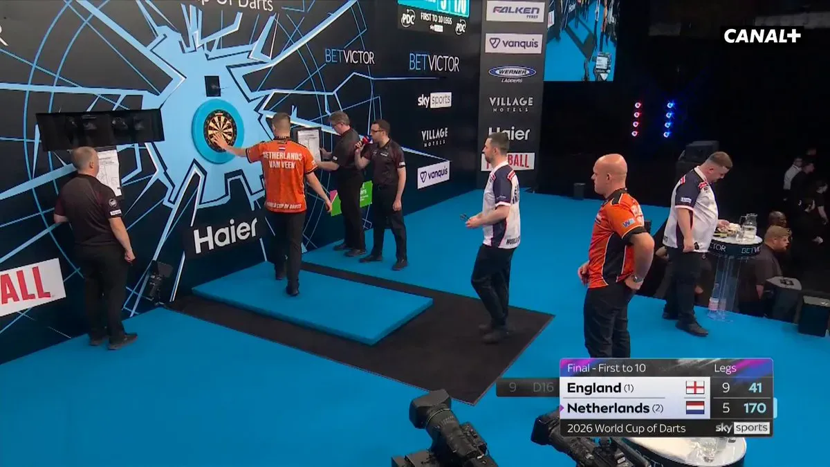 Anglia mistrzem świata! Wygrali World Cup of Darts 2026