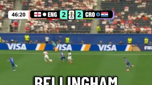 Anglicy ponownie na prowadzeniu! Jude Bellingham trafia na 3:2, a przecież dopiero rozpoczęła się druga połowa! Na ilu g