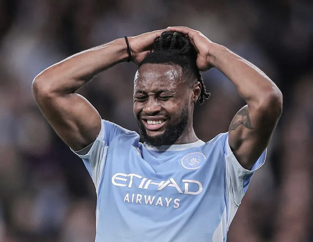 Antoine Semenyo z Manchesteru City wypada z gry na dwa miesiące przez uraz kolana