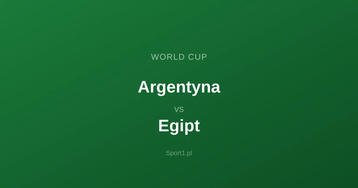Argentyna - Egipt: Typy bukmacherskie