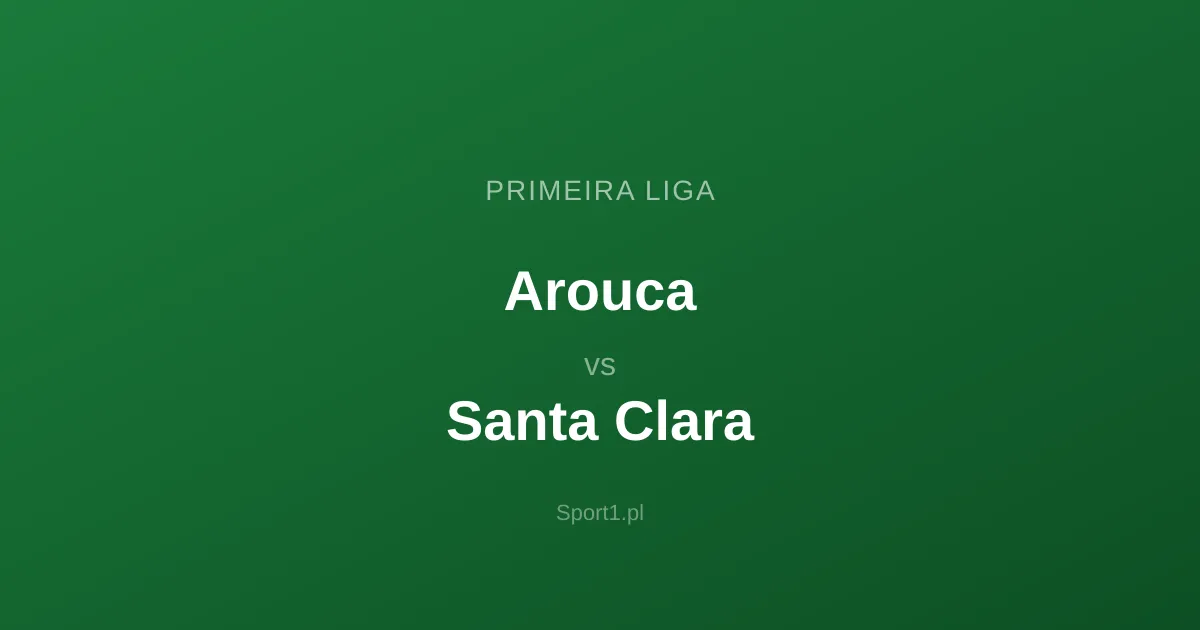 Arouca - Santa Clara: Typy bukmacherskie