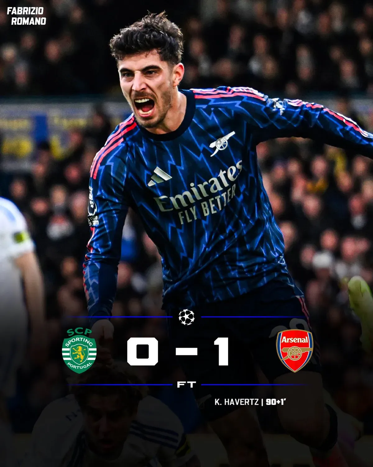 Arsenal triumfuje w Lizbonie. Kai Havertz bohaterem Kanonierów