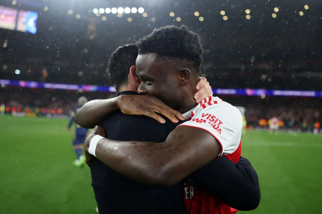 Arsenal w wielkim finale Bukayo Saka nie kryje emocji po historycznym sukcesie