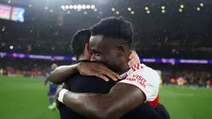 Arsenal w wielkim finale Bukayo Saka nie kryje emocji po historycznym sukcesie