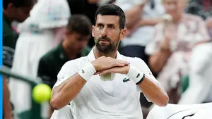 Awantura na Wimbledonie. Novak Djoković wpadł w furię i zaatakował sędziego
