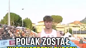 Bartosz Pytlik ze srebrnym medalem mistrzostw Europy do lat 18 Choć startował z drugiego toru, finiszował jako drugi, os